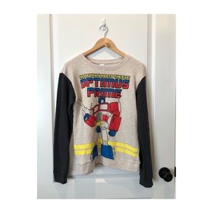 Transformers light sweatshirt